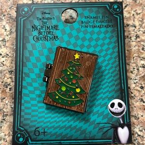 Loungefly Disney Nightmare Before Christmas Door Jack Hinged Enamel Pin NWT